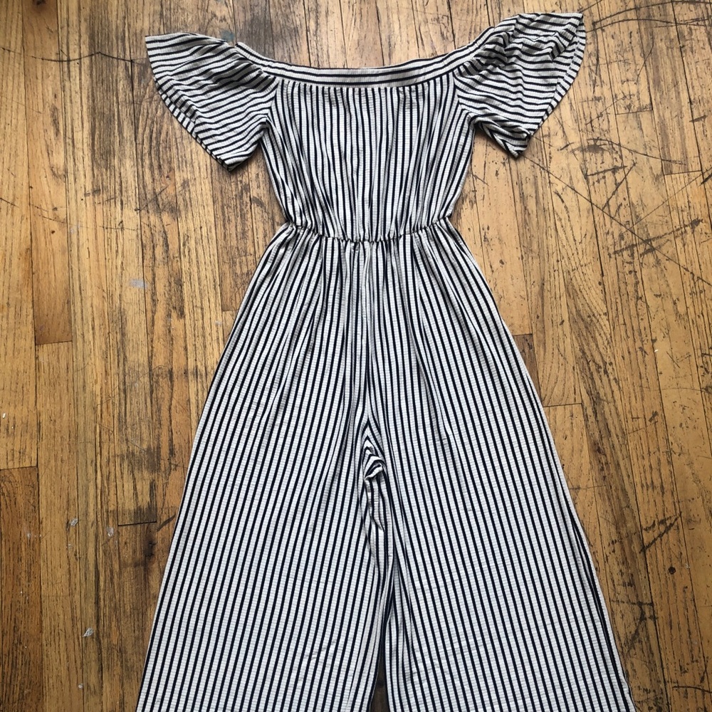 Striped Comfy Bershka Romper